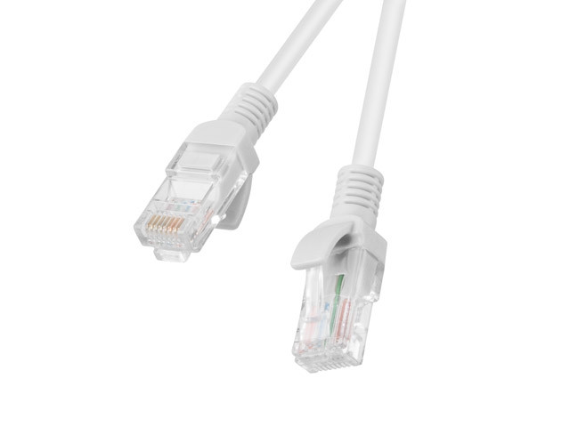 Patch кабел Lanberg Cat.5e, 2m RJ-45, Grey - PCU5-10CC-0200-S - 1