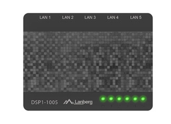 Комутатор Lanberg DSP1-1005, 5-портов Fast Ethernet, 10 Gbps пропускателна способност - 2