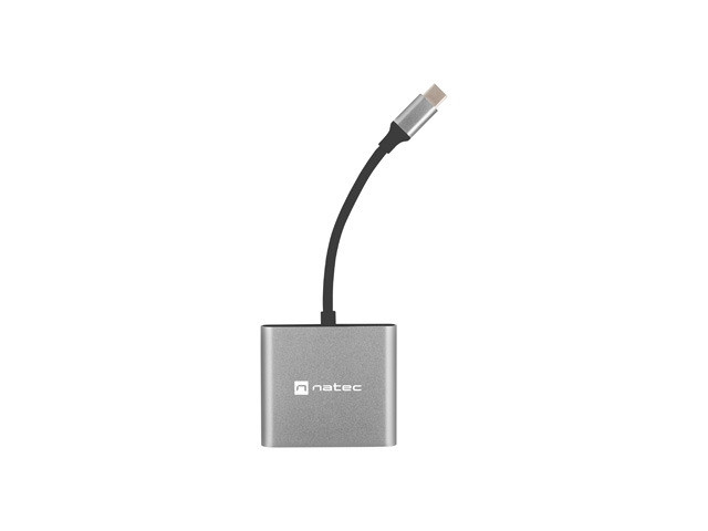 Докинг станция Natec Fowler MINI, USB 3.0, HDMI 4K, USB-C PD 60W - NMP-1607 - 2
