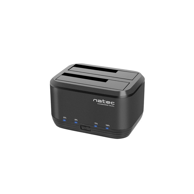 Докинг станция Natec Kangaroo Dual, USB 3.0, SATA I/II/III - NSD-0955 - 1