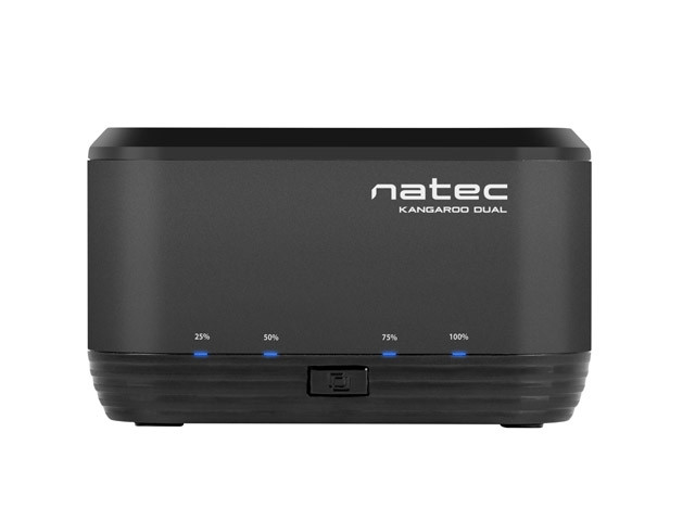 Докинг станция Natec Kangaroo Dual, USB 3.0, SATA I/II/III - NSD-0955 - 3