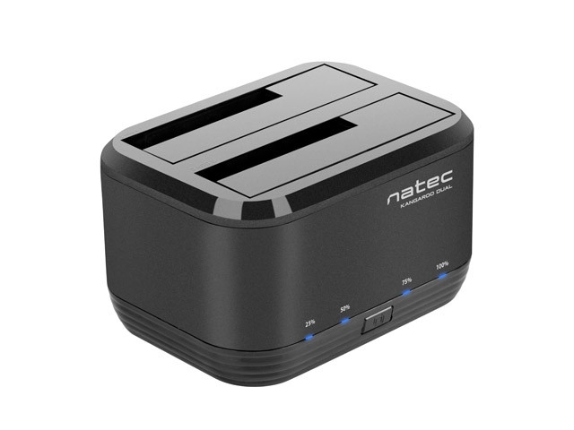 Докинг станция Natec Kangaroo Dual, USB 3.0, SATA I/II/III - NSD-0955 - 5
