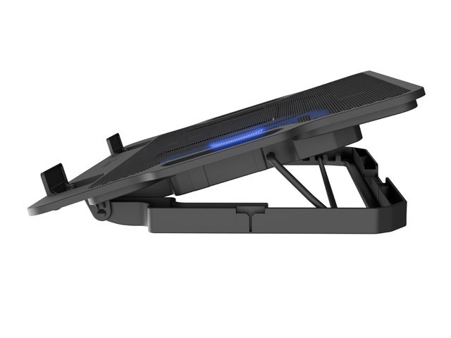 Охладител за лаптоп Natec Dipper 2, 12.1"-17.3", 1x180mm вентилатор, LED осветление, USB Hub - NPL-2252 - 6