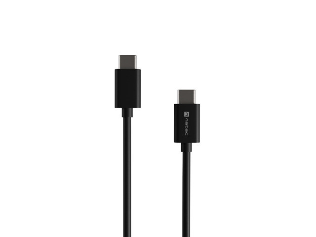 Кабел Natec USB-C към USB-C, 1m, 100W Power Delivery - NKA-2146 - 1