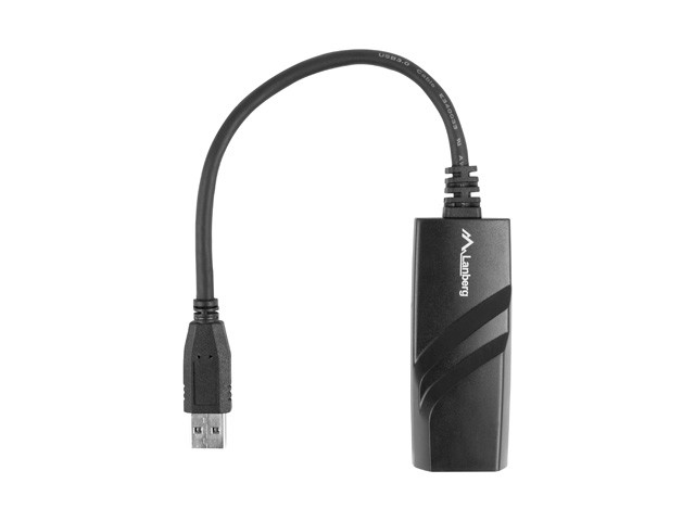 Мрежова карта Lanberg, USB 3.0 към RJ-45 1Gbps - NC-1000-01 - 2