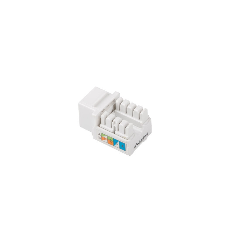 Keystone модул Lanberg RJ45 90° UTP CAT.5e - KSU5-1090 - 2