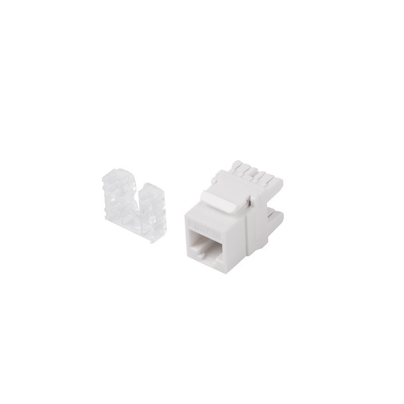 Keystone конектор Lanberg RJ45 UTP CAT.6, 180° - KSU6-1000 - 1