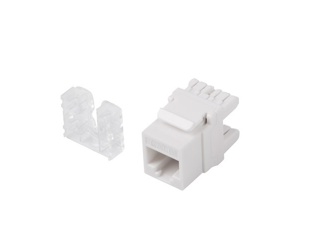 Keystone конектор Lanberg RJ45 UTP CAT.6, 180° - KSU6-1000 - 1