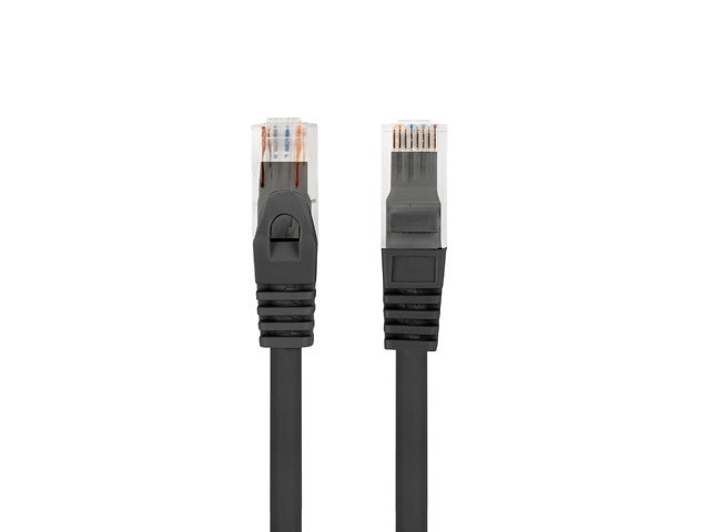 Пачкорд Lanberg CAT.6 UTP LSZH, 1m RJ-45, Black - PCU6-10CU-0100-BK - 3