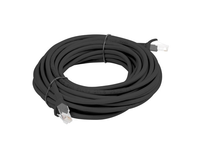 Patch кабел LANBERG Cat.5e, 5m RJ-45, черен - PCU5-10CC-0500-BK - 2