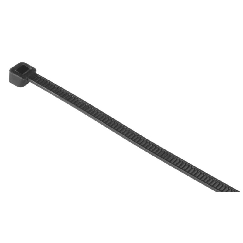 Кабелни връзки HAMA, 4.8 x 200 mm черни - 221000 - 1