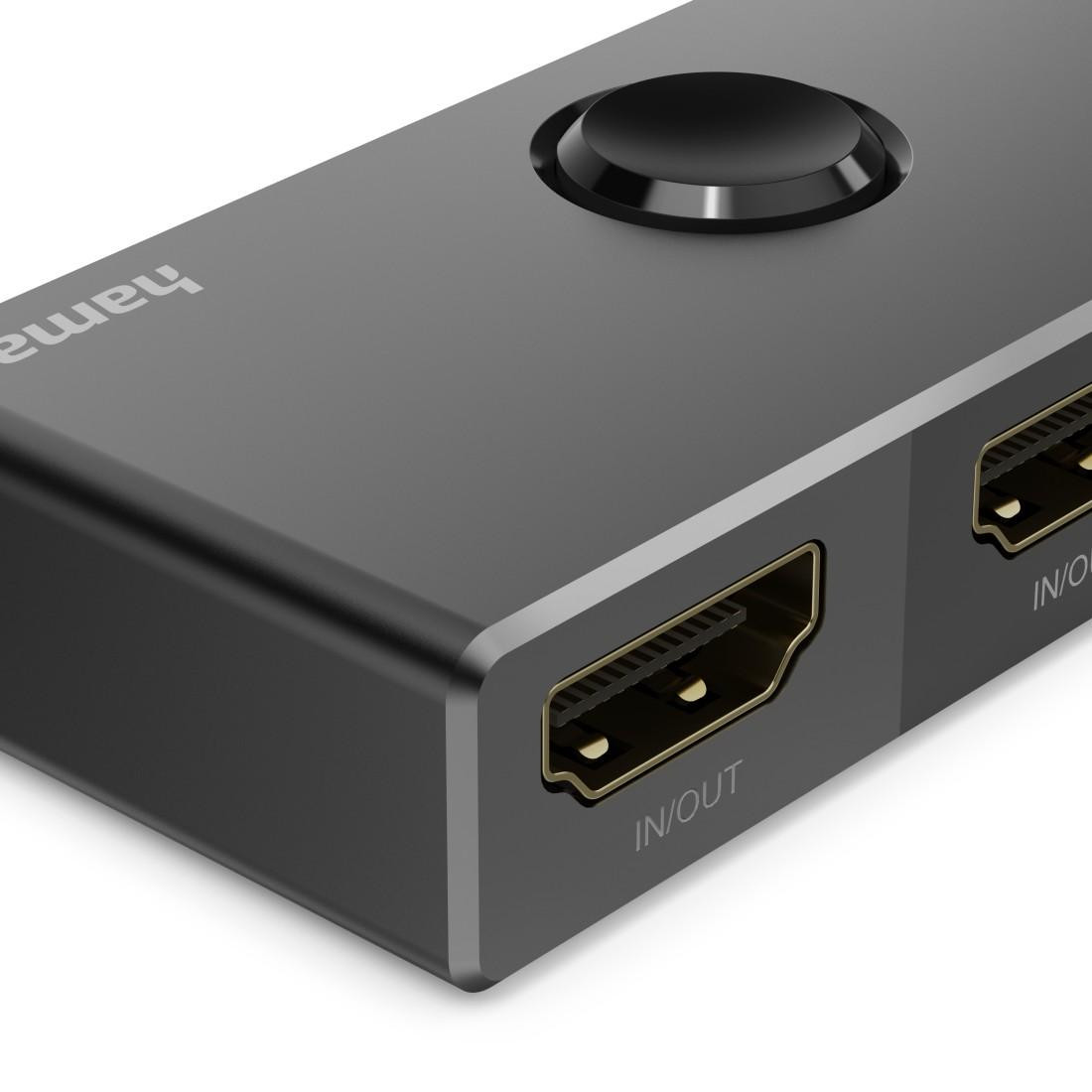 HDMI превключвател HAMA 8K, 1 вход 2 изхода / 2 входа 1 изход - 205324 - 8