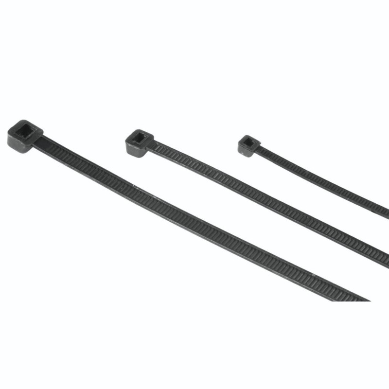 Кабелни връзки HAMA, 100/150/200 mm, черни, 150 броя - 221002 - 1