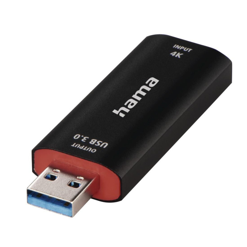 Video Recording адаптер HAMA 74257, HDMI женско - USB-A мъжко, 4K - 74257 - 3
