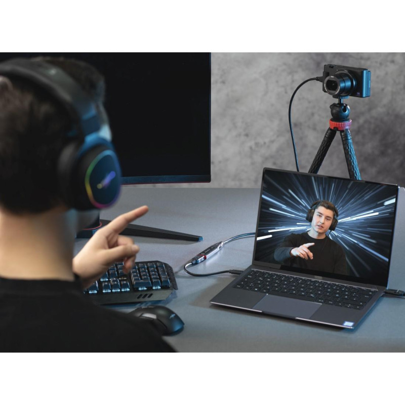 Video Recording адаптер HAMA 74257, HDMI женско - USB-A мъжко, 4K - 74257 - 6