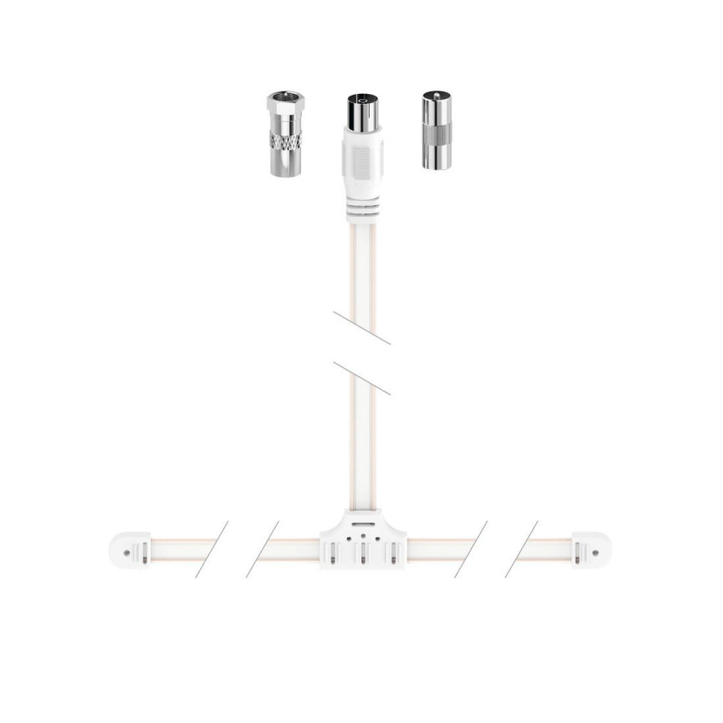 Кабел HAMA, F мъжко/F женско - 205283 - 1