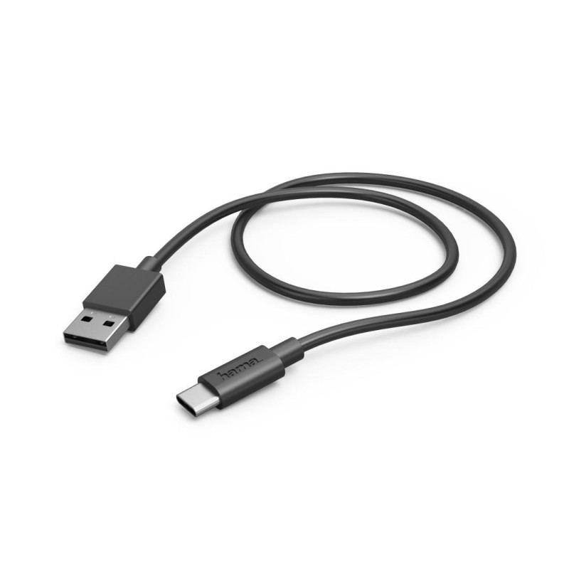 Кабел HAMA USB-C към USB-A, 0.5м, 480Мbit/s, 3А, черен - 201705 - 5
