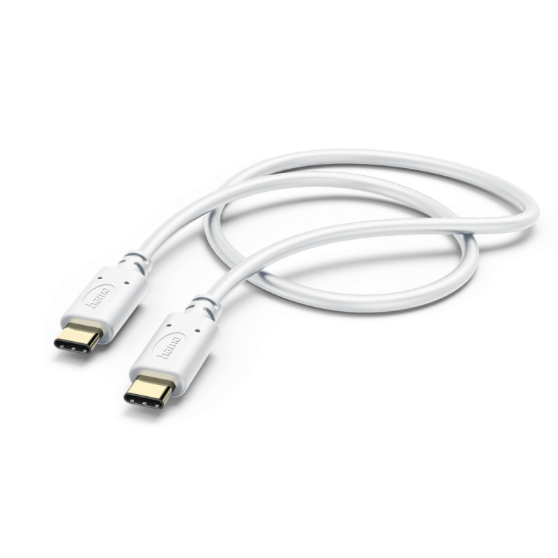 Кабел за зареждане HAMA, USB-C към USB-C, 1.5м, двойно екраниран, позлатени конектори - 201592 - 2