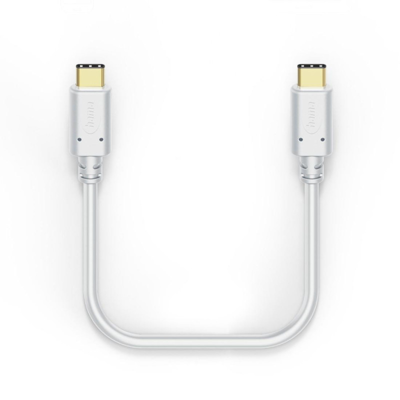 Кабел за зареждане HAMA, USB-C към USB-C, 1.5м, двойно екраниран, позлатени конектори - 201592 - 3