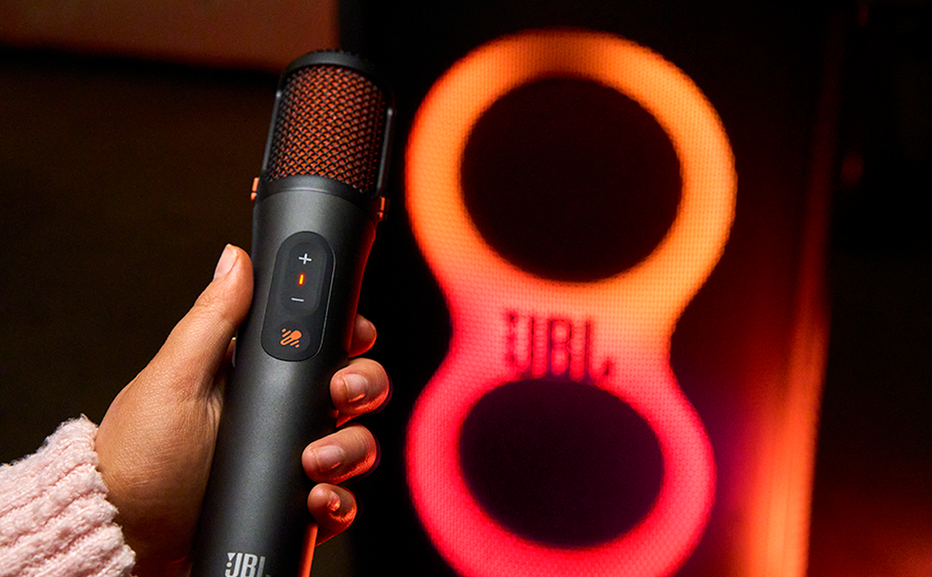 Безжични микрофони JBL EasySing, динамичен, USB Type-C, кардиоиден, черен - JBL-MIC-EASYSING-WRLSS - 2