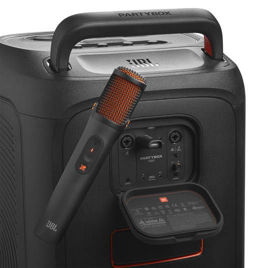Безжични микрофони JBL EasySing, динамичен, USB Type-C, кардиоиден, черен - JBL-MIC-EASYSING-WRLSS - 9