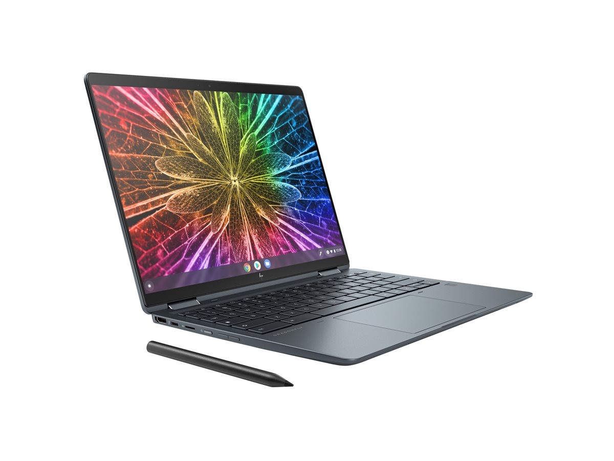 Лаптоп HP Elite Dragonfly Chromebook, 13.5" 2K IPS, Intel Core i7-1265U, 32GB LPDDR5, 512GB SSD, Chrome OS - 5Q7R0EA#ABB - 1