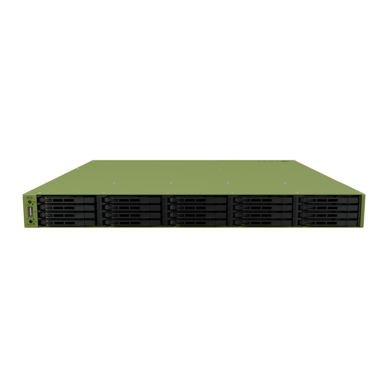 Сървър MikroTik ROSE 16-ядрен ARM CPU, 32GB DDR4 RAM, 128GB SSD,  20x U.2 NVMe, 2x100G QSFP28, 4x25G SFP28x, 4x10G SFP+, 2x10G Ethernet 2xSFF-8644 SAS- RDS2216-2XG-4S+4XS-2XQ - 2