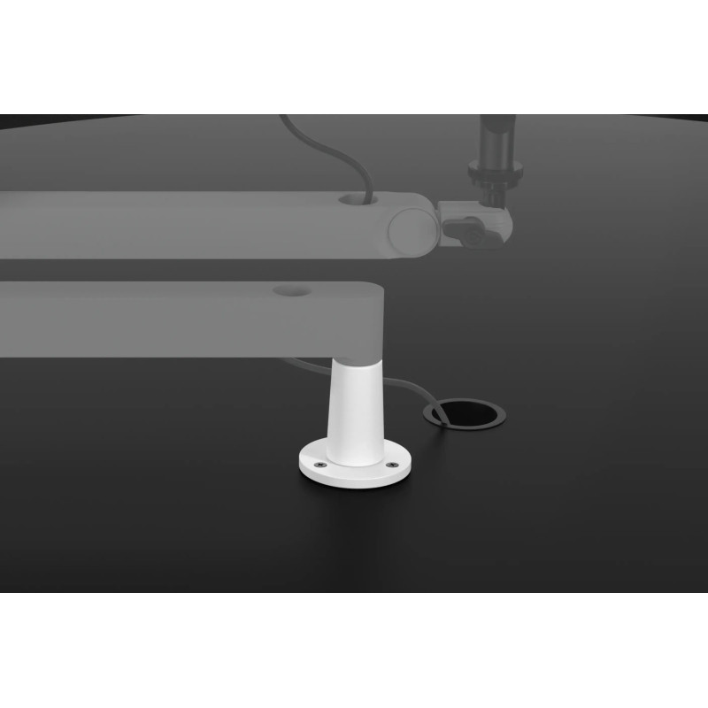 Поставка за бюро за микрофон Elgato Wave Mic Arm, Универсална, Стоманени тръби, Бяла - 10AAX9911 - 4
