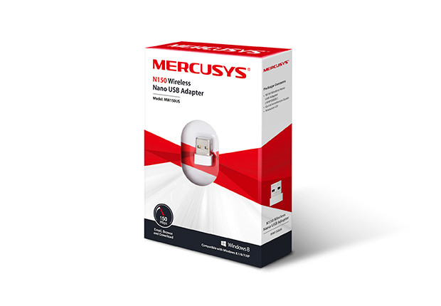 Безжичен USB адаптер Mercusys MW150US - 6