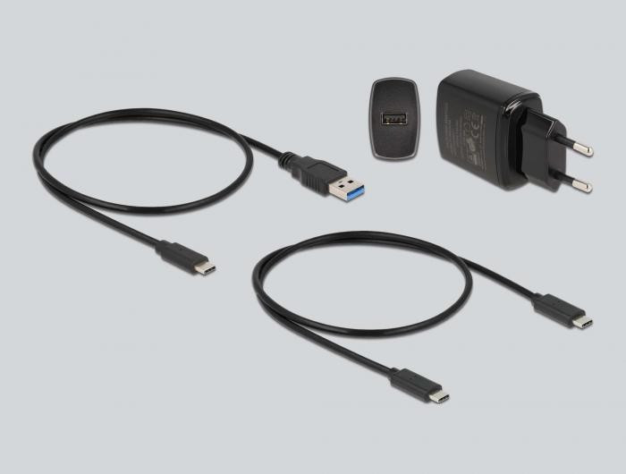 Докинг станция DeLock, SD Express Card Reader, M.2 NVMe/SATA, USB-C - 64138 - 5