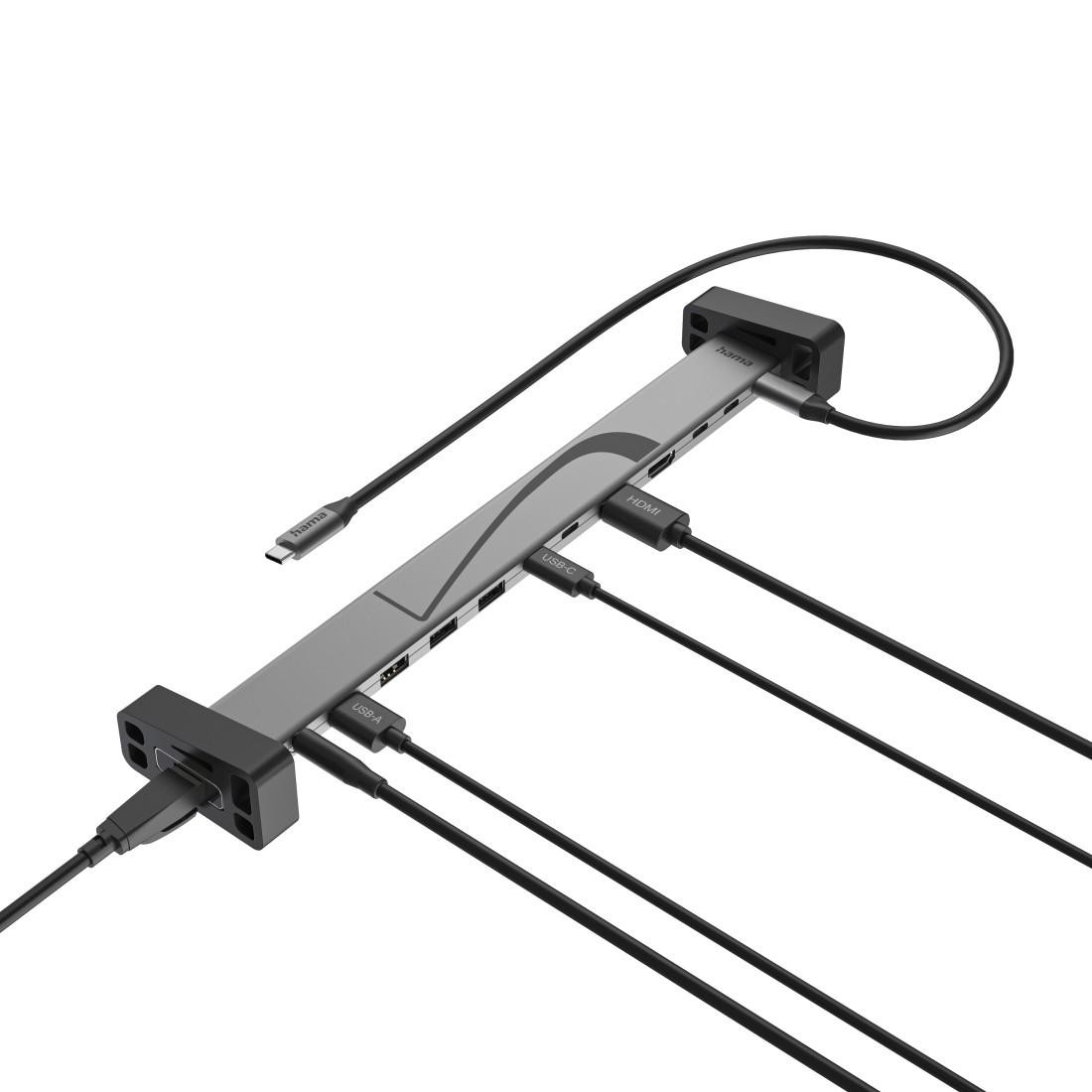 Докинг станция HAMA Connect2Office Work, USB-C, 12 порта - 200149 - 5
