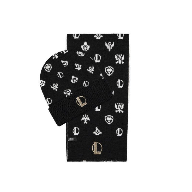 Комплект шапка и шал DIFUZED League of Legends, Многоцветен - GS134702LOL - 1