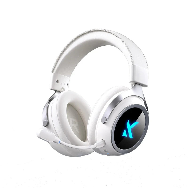 Безжични геймърски слушалки MCHOSE X9, 53mm говорители, Bluetooth/2.4G, RGB подсветка, AI шумоподавяне - MC-X9-1 - 1
