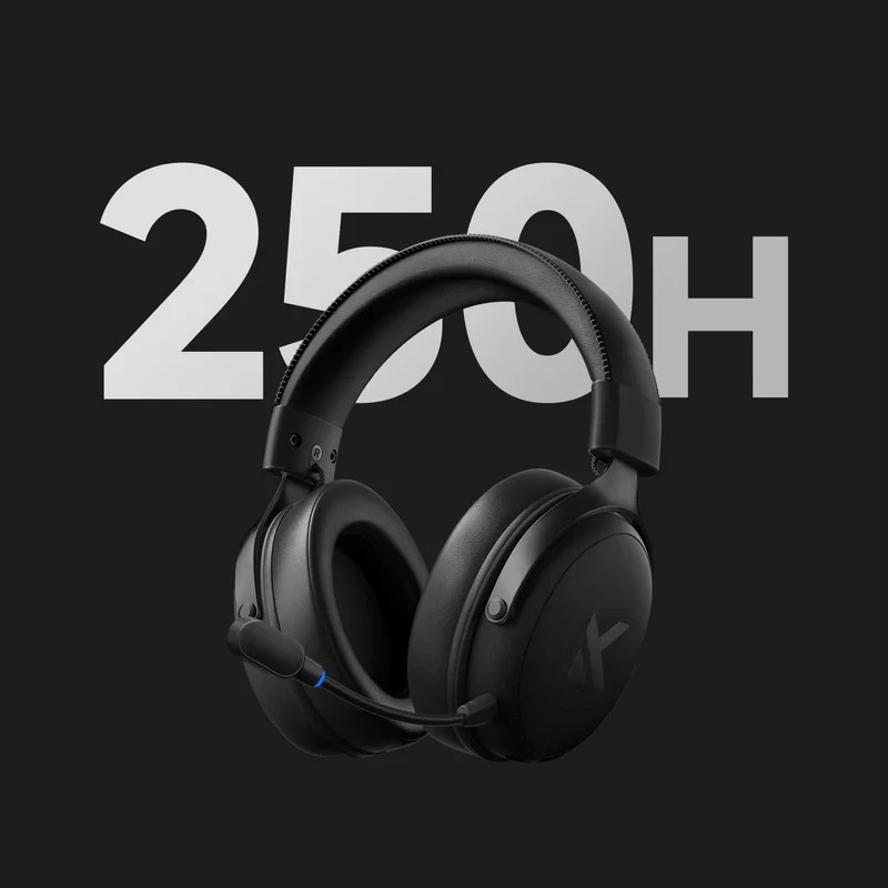 Безжични геймърски слушалки MCHOSE V9 Pro, 53mm, Bluetooth/2.4G, 2000mAh, 15ms Ultra Low Latency - HW-V9-5 - 8