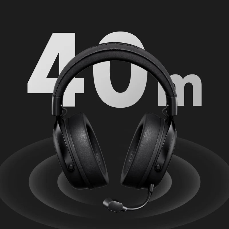 Безжични геймърски слушалки MCHOSE V9 Pro, 53mm, Bluetooth/2.4G, 2000mAh, 15ms Ultra Low Latency - HW-V9-5 - 14