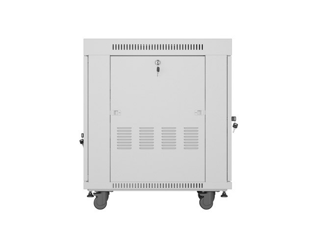 Комуникационен шкаф Lanberg 19" 15U Free Standing 600x800, сив, със стъклена врата - FF01-6815-12SL - 8