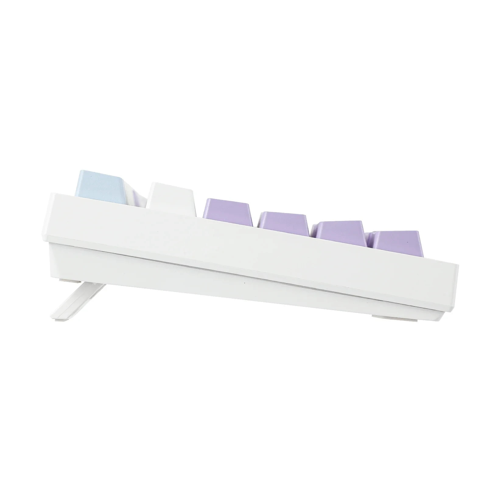 Bluetooth механична геймърска клавиатура Ajazz AK820 PRO, 75% компактен дизайн, Ajazz Gift Switch Linear, RGB подсветка, 87 клавиши, PBT капачки - AJ-AK820-PRO-PWB-GS - 8