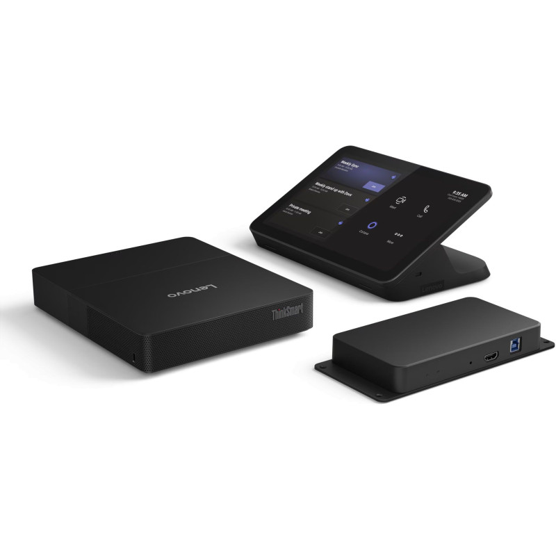 Конферентна система Lenovo ThinkSmart Core G2, 10.1" Multi-touch 1280x800, Intel Core Ultra 5 135H, 16GB DDR5-5600, 256GB SSD, Windows 11 IoT Enterprise for Collaboration - 12WE000BBL - 1