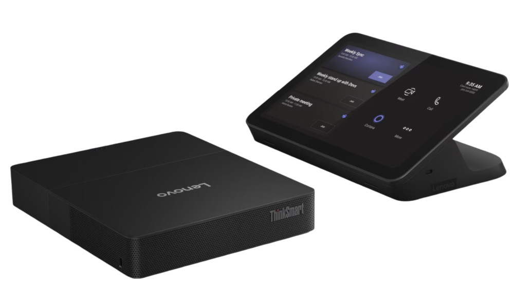Конферентна система Lenovo ThinkSmart Core G2, 10.1" Multi-touch 1280x800, Intel Core Ultra 5 135H, 16GB DDR5-5600, 256GB SSD, Windows 11 IoT Enterprise for Collaboration - 12WE000BBL - 2