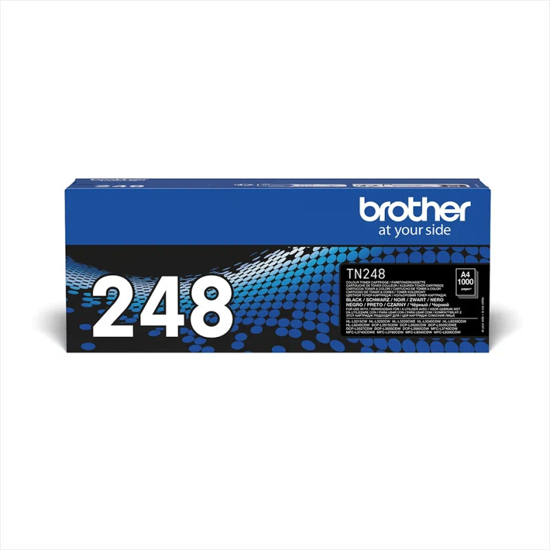 Тонер касета Brother TN-248BK, черна, до 1000 страници - TN248BK - 4