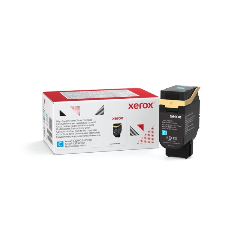 Оригинална тонер касета Xerox C320/C325, Cyan, 1.8K страници - 006R04824 - 1