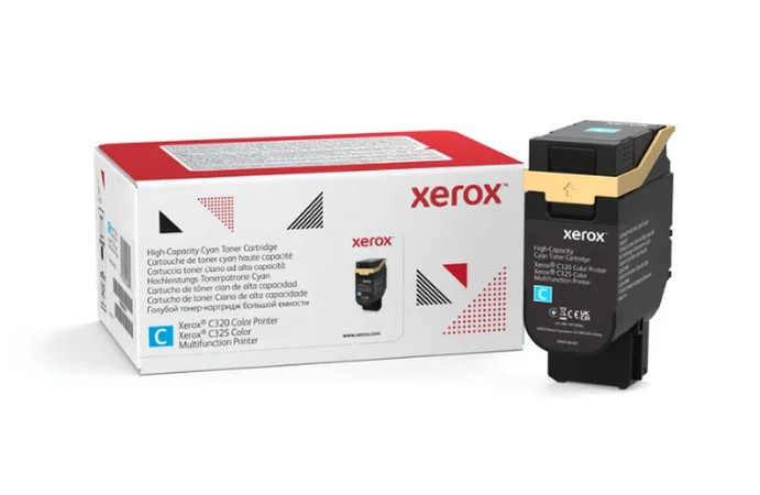 Оригинална тонер касета Xerox C320/C325, Cyan, 1.8K страници - 006R04824 - 1