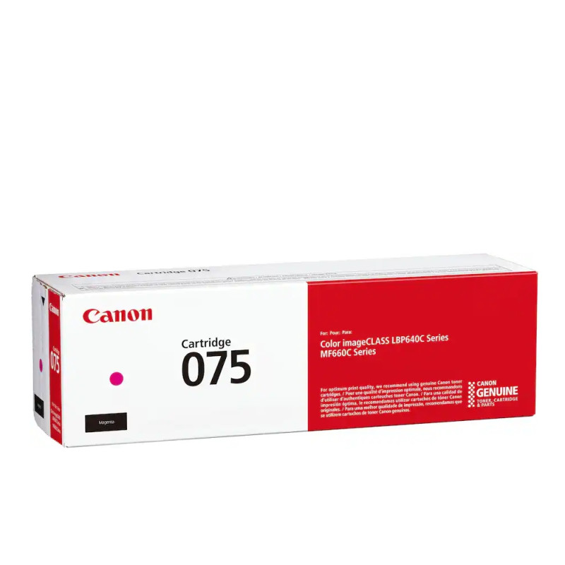 Оригинална тонер касета Canon CRG-075, Magenta, до 1300 страници - 6363C002AA - 1