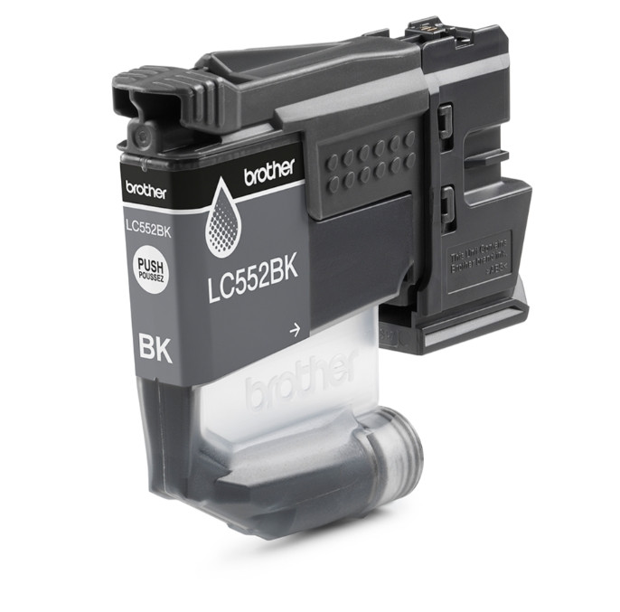 Оригинална черна мастилена касета Brother LC-552, Black, 550 страници - LC552BK - 2