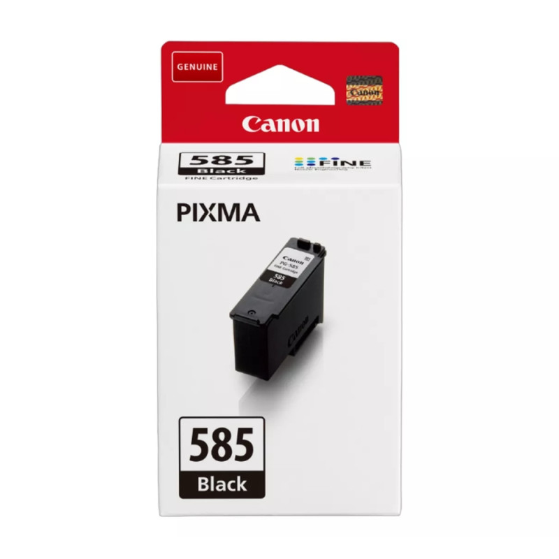 Оригинална мастилена касета Canon PG-585 BK, Black, До 180 страници - 6205C001AA - 1
