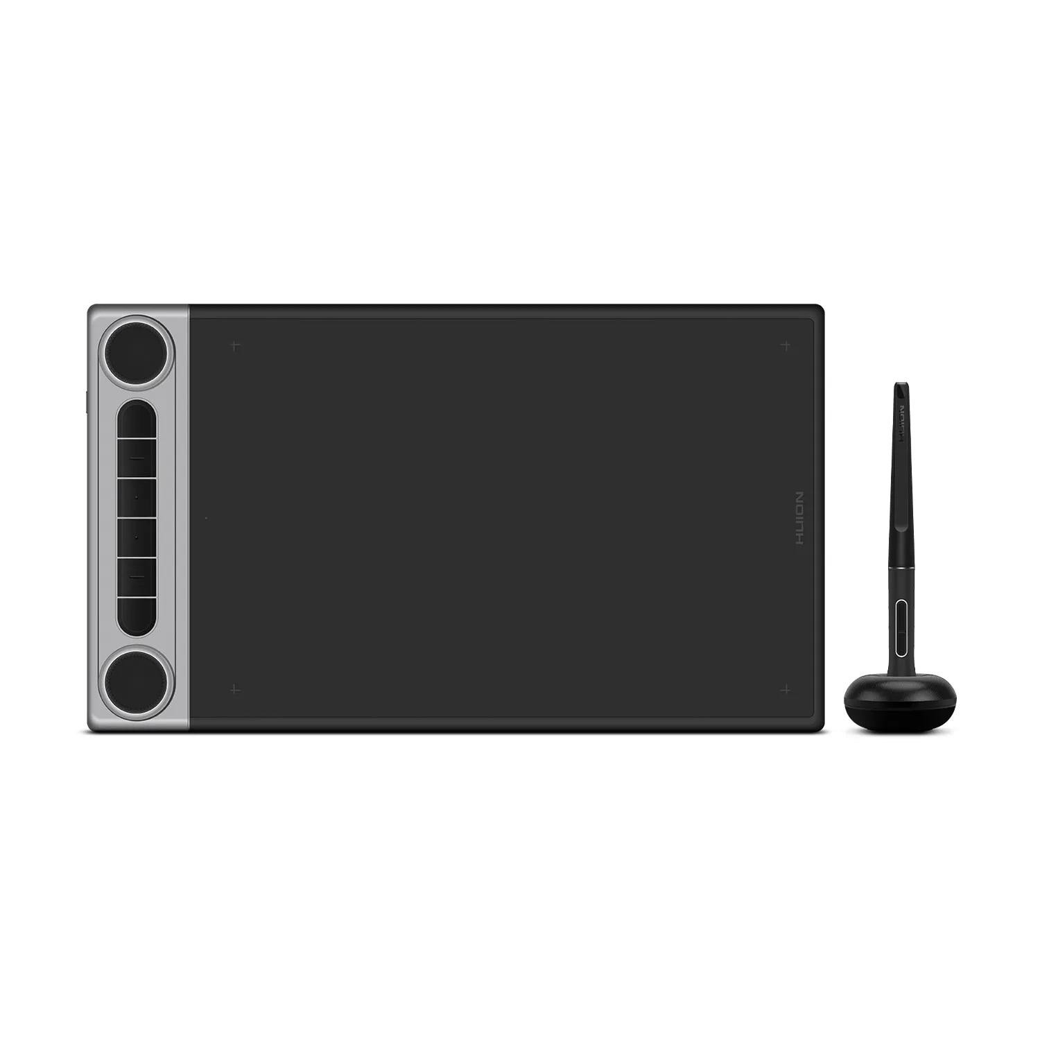 Графичен таблет HUION Inspiroy Dial 2, 5080 LPI, USB-C/Bluetooth - Q630M - 1