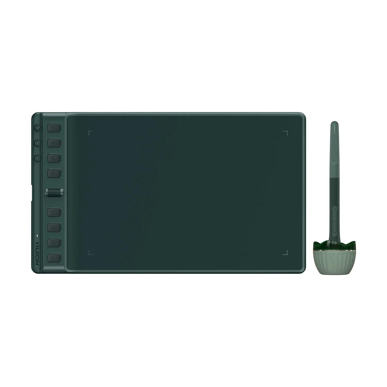 Графичен таблет HUION Inspiroy 2 M, 5080 LPI, 221 x 138 mm активна площ - H951P-G - 1