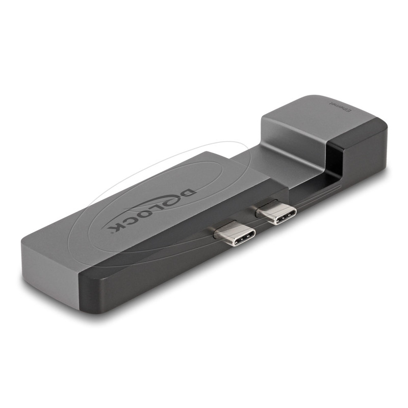 Докинг станция DeLock за MacBook Pro/Air Thunderbolt 4, 5K Резолюция, 100W PD, 10Gbps Hub, LAN - DELOCK-87757 - 1