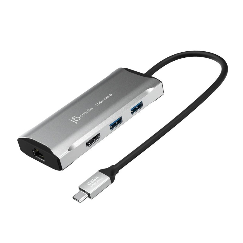 Докинг станция j5create JCD392, USB-C, 100W, 10Gbps, 4K60 - JCD392 - 1