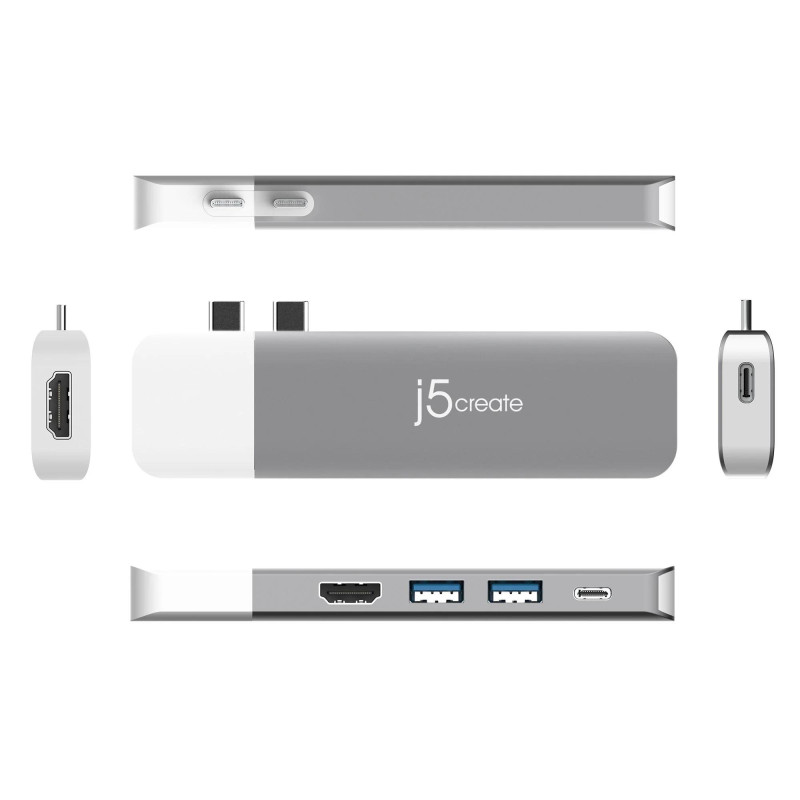 Модулна докинг станция j5create JCD387, 2 модула, USB-C - JCD387 - 4